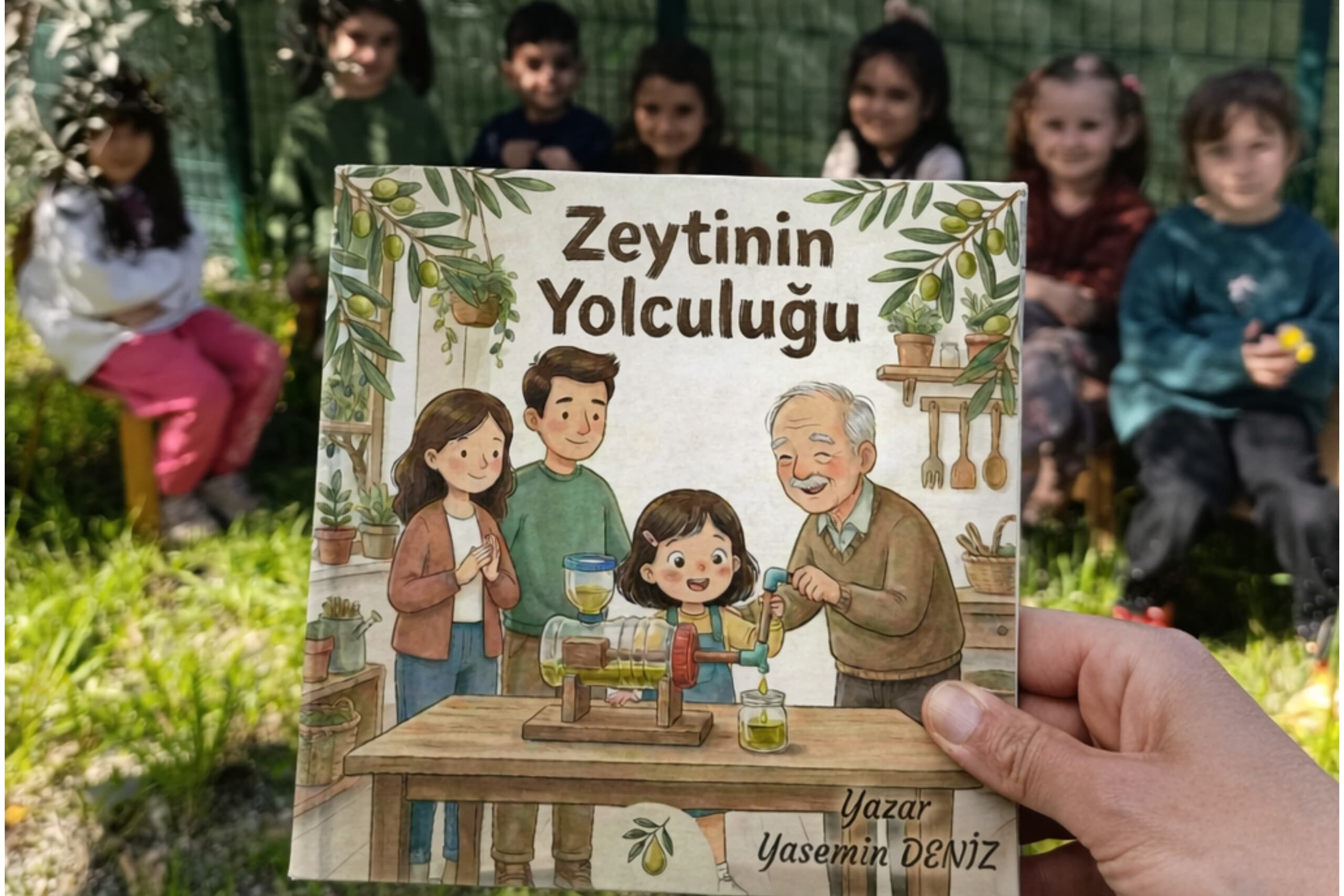 Zeytinin Yolculuğu Kitabı ile Projeye Başladık
